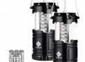 Portable LED Camping Lantern Flashlights