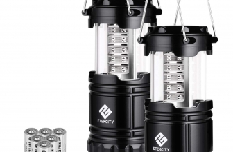 Portable LED Camping Lantern Flashlights