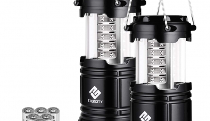 Portable LED Camping Lantern Flashlights